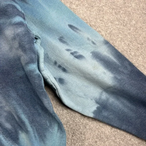 Coraline Hoodie Mens Large Braver Tunnel Blue Tie Dye Laika Hot Topic Kidcore - Picture 7 of 10